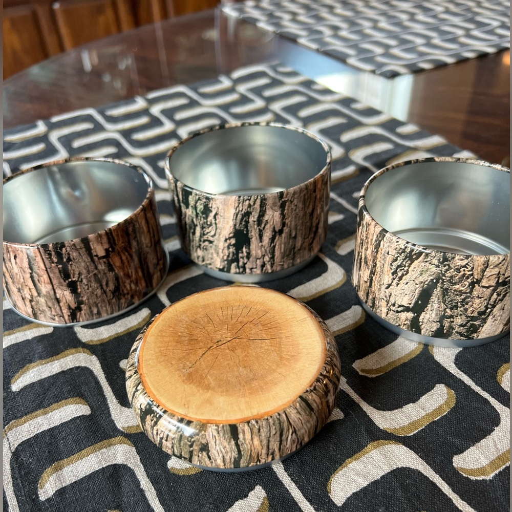 𝘒𝘪𝘬𝘬𝘦𝘳𝘭𝘢𝘯𝘥 Wood Stacking Tin - Picture 8 of 10